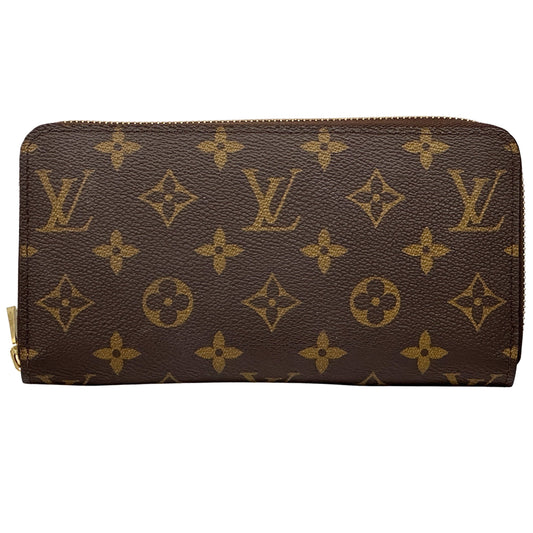 LOUIS VUITTON ルイ・ヴィトン ジッピーウォレット 長財布 モノグラム ブラウン M60017 レディース メンズ 【中古】