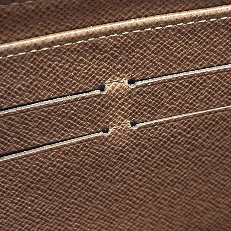 LOUIS VUITTON ルイ・ヴィトン ジッピーウォレット 長財布 モノグラム ブラウン M60017 レディース メンズ 【中古】