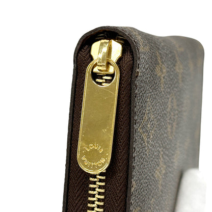 LOUIS VUITTON ルイ・ヴィトン ジッピーウォレット 長財布 モノグラム ブラウン M60017 レディース メンズ 【中古】
