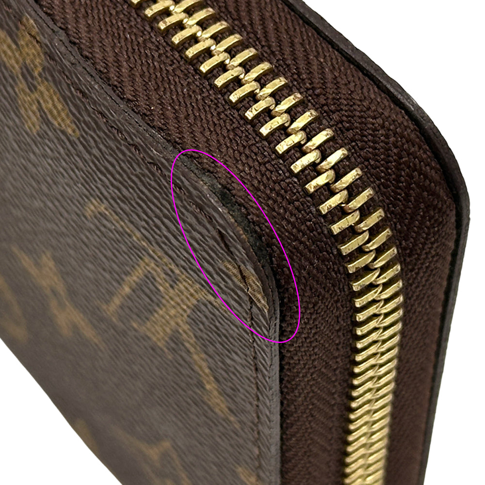 LOUIS VUITTON ルイ・ヴィトン ジッピーウォレット 長財布 モノグラム ブラウン M60017 レディース メンズ 【中古】