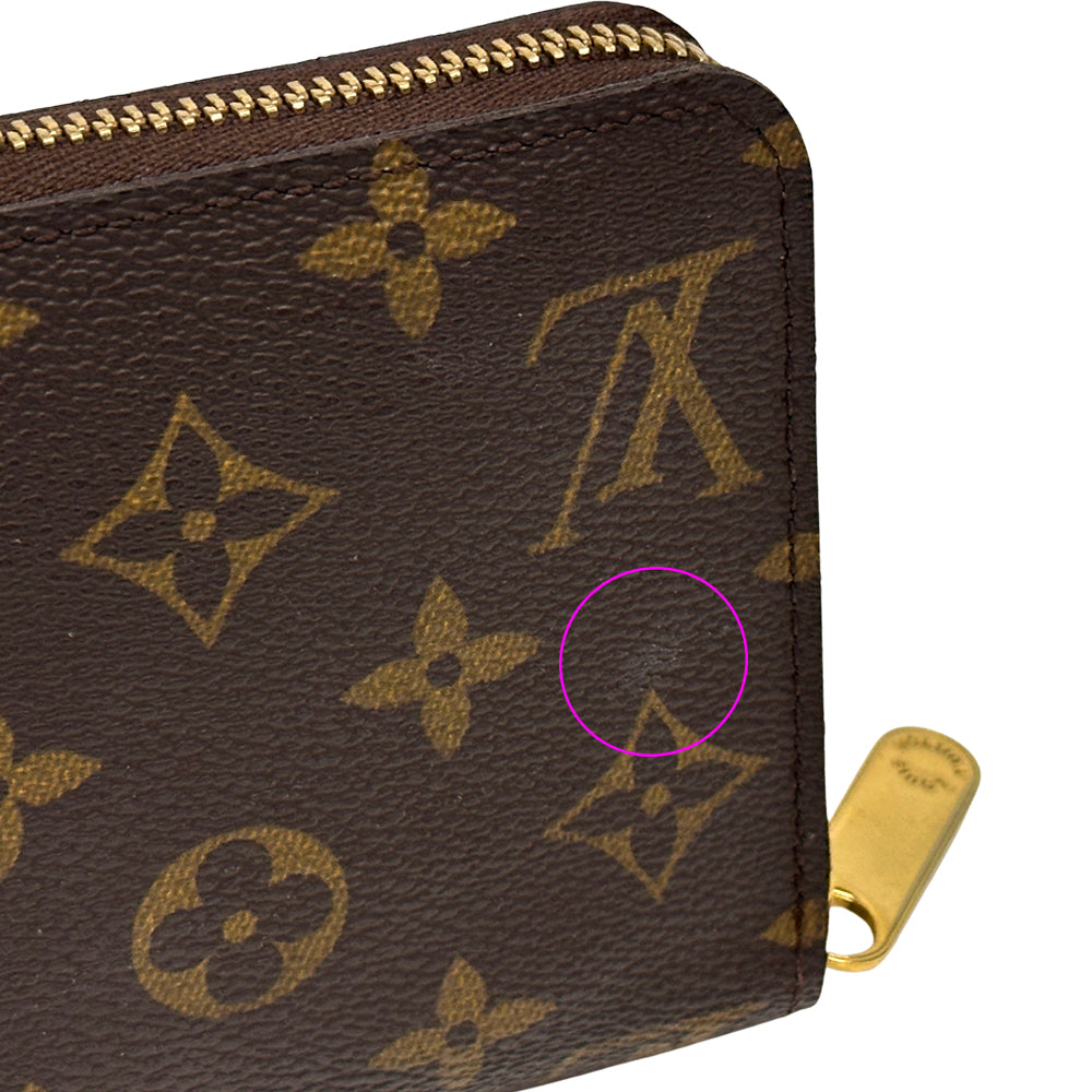 LOUIS VUITTON ルイ・ヴィトン ジッピーウォレット 長財布 モノグラム ブラウン M60017 レディース メンズ 【中古】