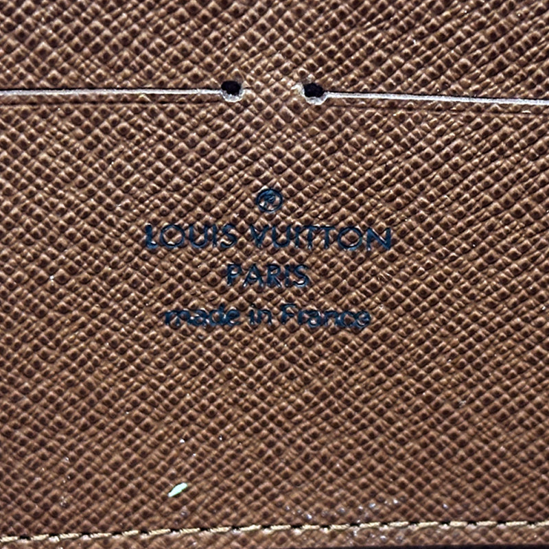 LOUIS VUITTON ルイ・ヴィトン ジッピーウォレット 長財布 モノグラム ブラウン M60017 レディース メンズ 【中古】