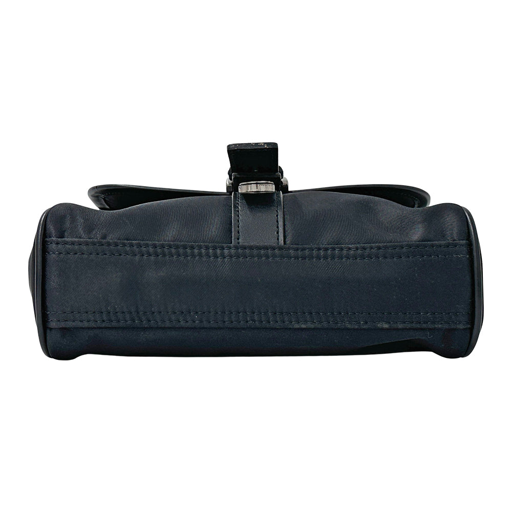 BURBERRY BLACK LABEL バーバリーブラックレーベル ショルダーバッグ ブラック ナイロン メンズ 【中古】