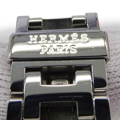HERMES エルメス クリッパー CL1.310 レディース 腕時計 ピンクシェル クオーツ QZ ステンレス 磨き済み【中古】