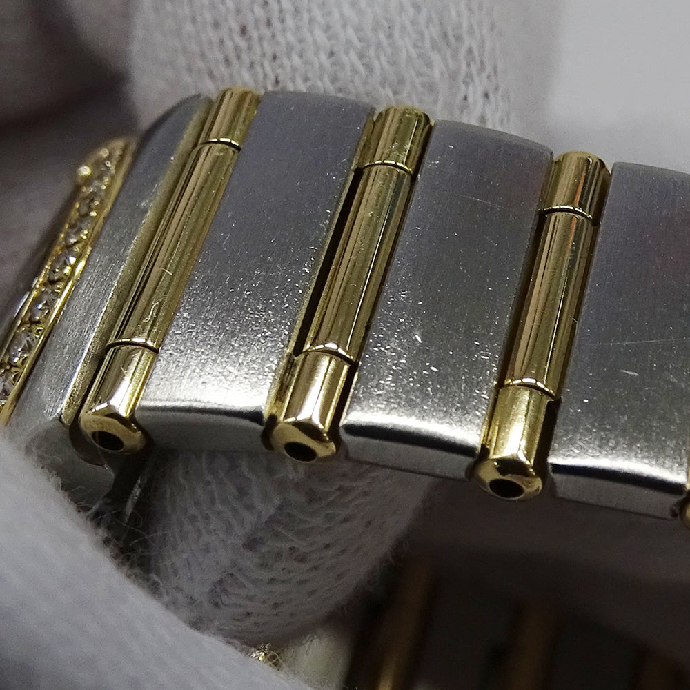 OMEGA オメガ コンステレーション ミニ 1267.75 レディース 腕時計 クオーツ QZ SS YG ダイヤモンド 磨き済み【中古】