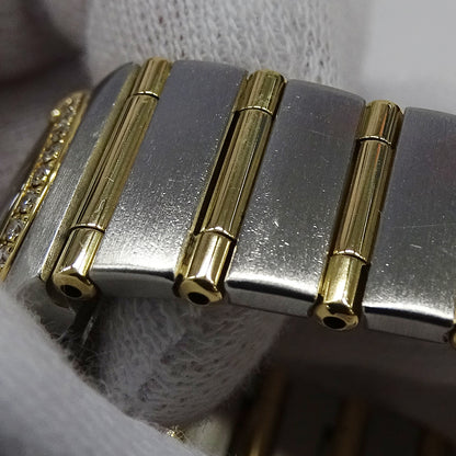 OMEGA オメガ コンステレーション ミニ 1267.75 レディース 腕時計 クオーツ QZ SS YG ダイヤモンド 磨き済み【中古】