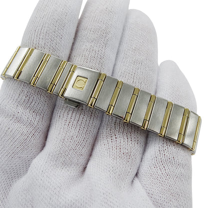 OMEGA オメガ コンステレーション ミニ 1267.75 レディース 腕時計 クオーツ QZ SS YG ダイヤモンド 磨き済み【中古】