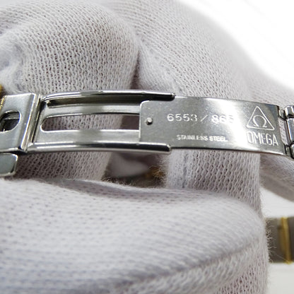 OMEGA オメガ コンステレーション ミニ 1267.75 レディース 腕時計 クオーツ QZ SS YG ダイヤモンド 磨き済み【中古】