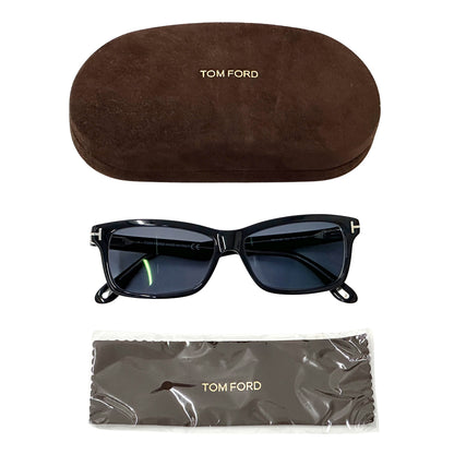 TOM FORD トムフォード サングラス ブラック TF5146 レディース メンズ 度入り 【中古】