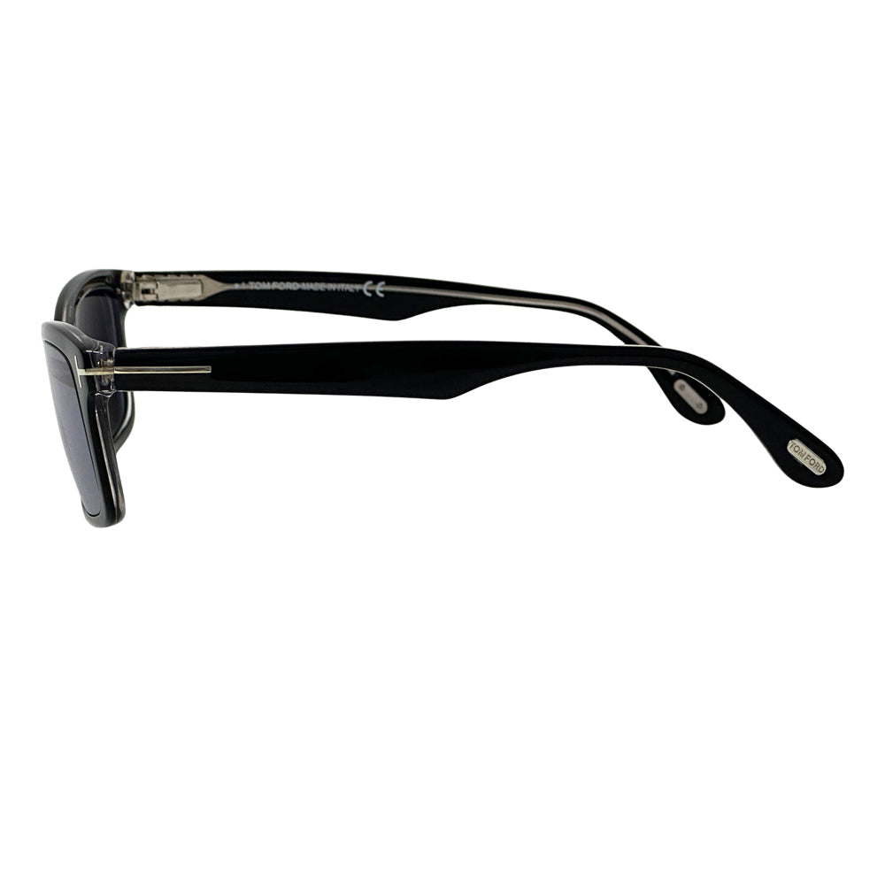 TOM FORD トムフォード サングラス ブラック TF5146 レディース メンズ 度入り 【中古】