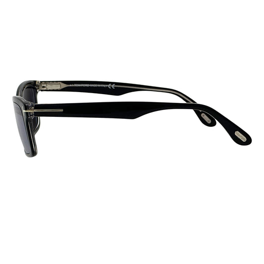TOM FORD トムフォード サングラス ブラック TF5146 レディース メンズ 度入り 【中古】