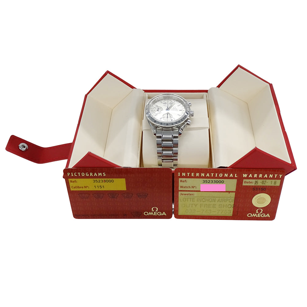 OMEGA オメガ スピードマスター 3523.30 メンズ 腕時計 トリプルカレンダー 自動巻き AT ステンレス 【中古】