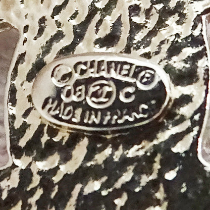 CHANEL シャネル ピアス ラインストーン ピンク ゴールド レディース 【中古】