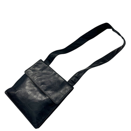 CHANEL シャネル ショルダーバッグ ココマーク ブラック ラムスキン レディース 【中古】