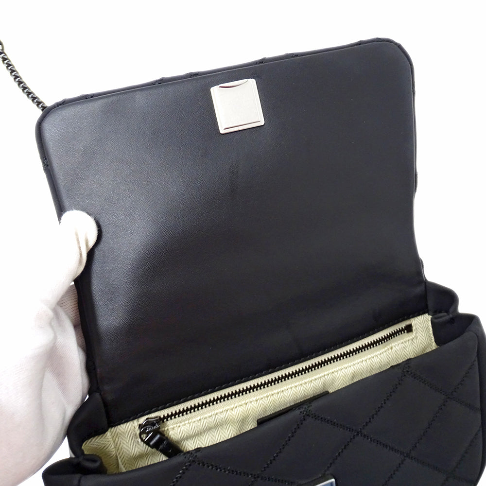 Tory Burch トリーバーチ ウィラ 2wayバッグ ブラック レディース 【中古】