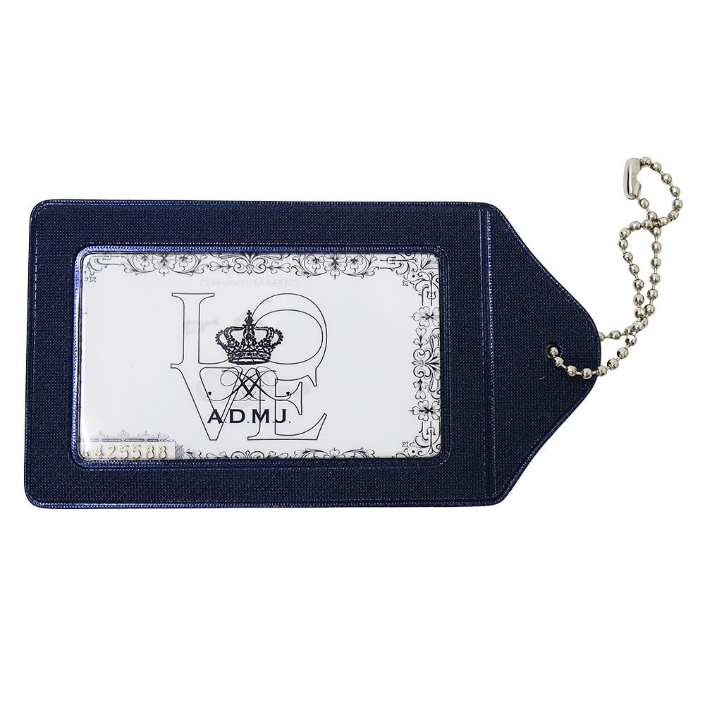 A.D.M.J. エーディーエムジェイ トートバッグ ブラック レザー レディース 【中古】