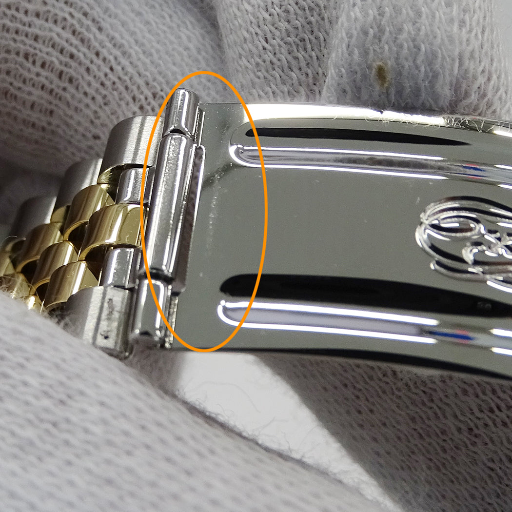 ROLEX ロレックス デイトジャスト 16233 T番 メンズ 腕時計 自動巻き AT SS YG 磨き済み【中古】