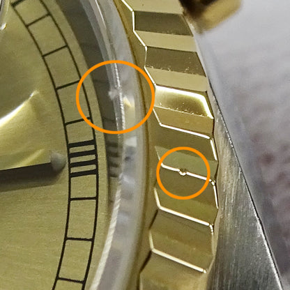 ROLEX ロレックス デイトジャスト 16233 T番 メンズ 腕時計 自動巻き AT SS YG 磨き済み【中古】