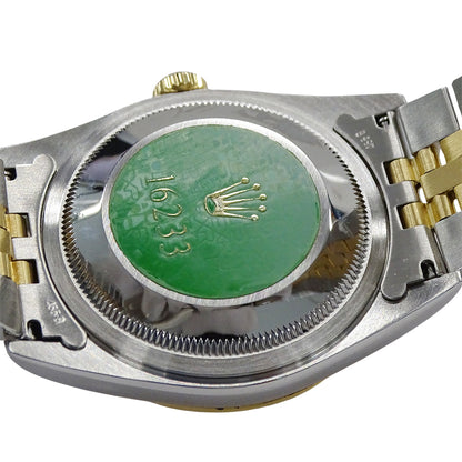 ROLEX ロレックス デイトジャスト 16233 T番 メンズ 腕時計 自動巻き AT SS YG 磨き済み【中古】