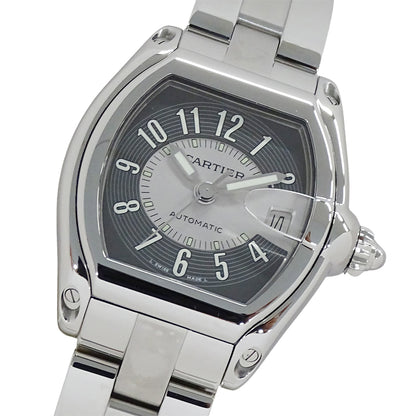 Cartier カルティエ ロードスター LM W62001V3 メンズ 腕時計 自動巻き AT ステンレス 磨き済み【中古】