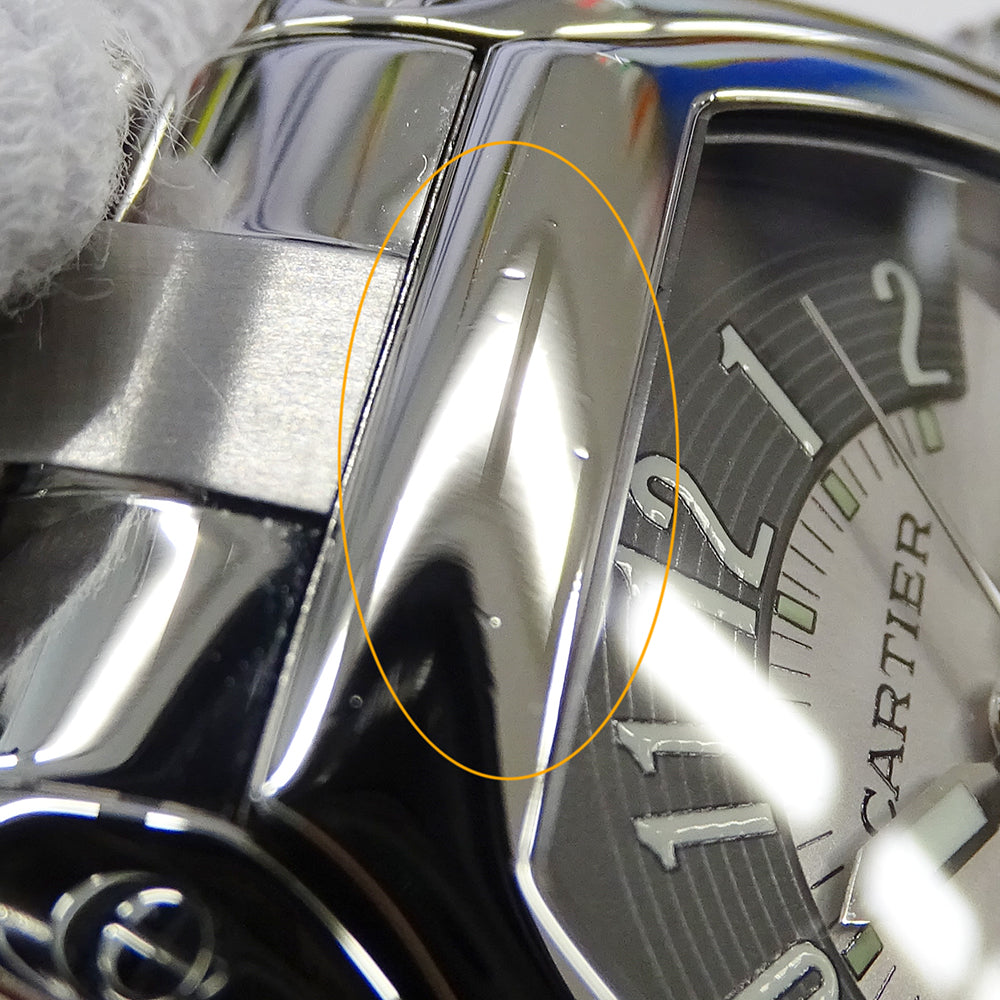 Cartier カルティエ ロードスター LM W62001V3 メンズ 腕時計 自動巻き AT ステンレス 磨き済み【中古】