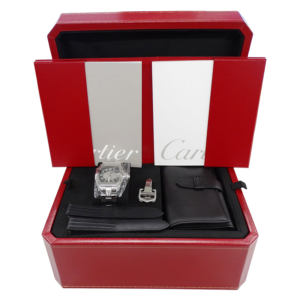 Cartier カルティエ ロードスター LM W62001V3 メンズ 腕時計 自動巻き AT ステンレス 磨き済み【中古】