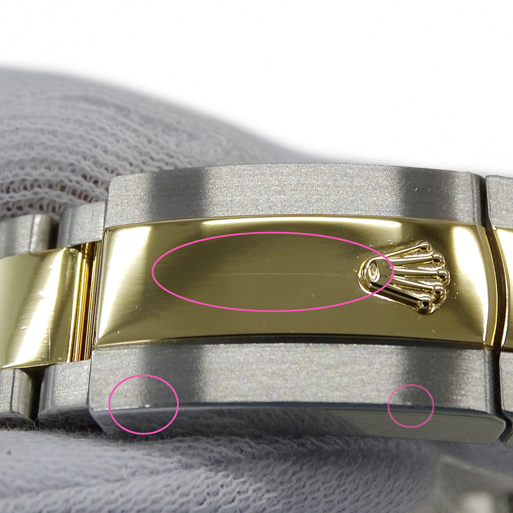ROLEX ロレックス デイトジャスト 126203 ランダム番 メンズ 腕時計 自動巻き SS YG OH・磨き済み 【中古】