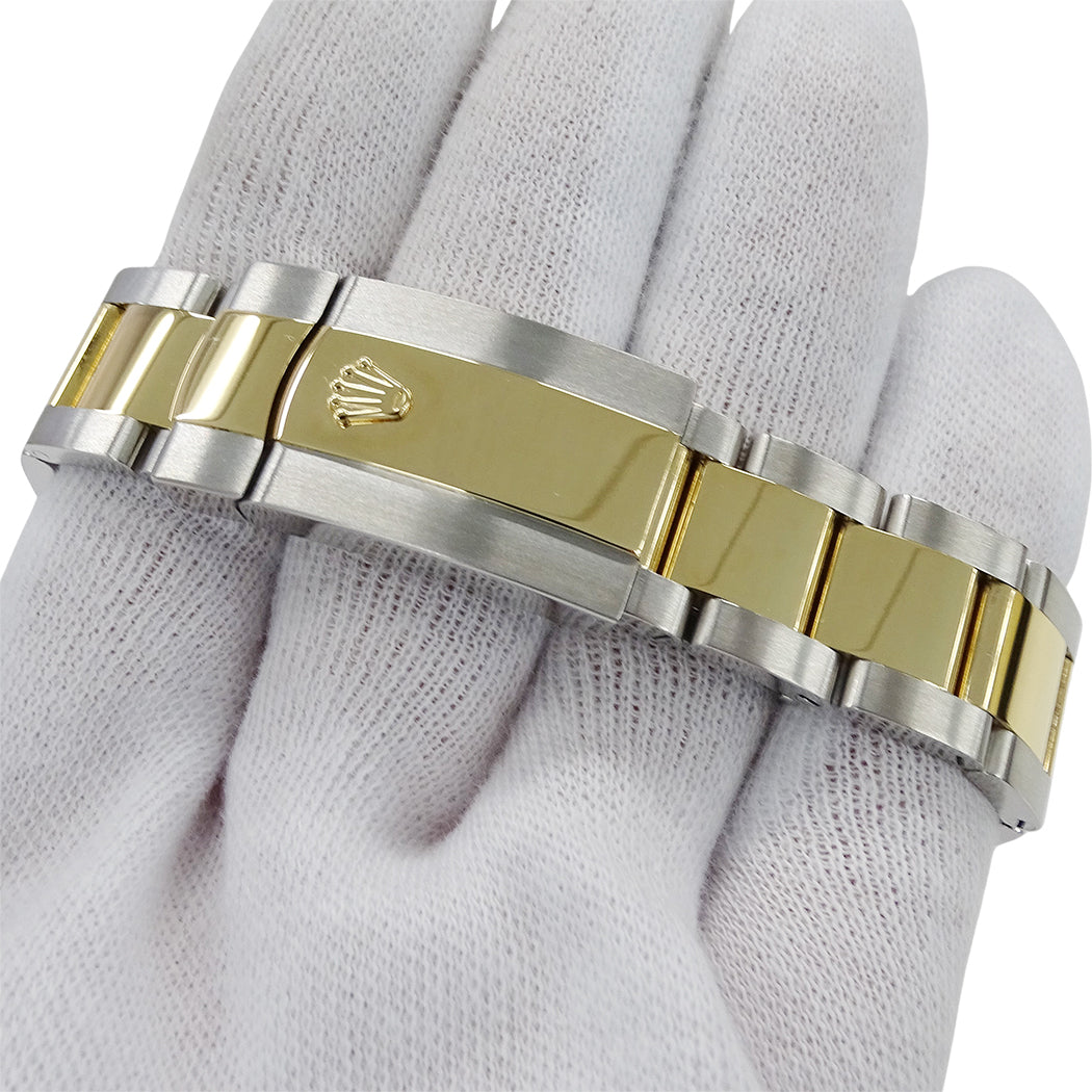 ROLEX ロレックス デイトジャスト 126203 ランダム番 メンズ 腕時計 自動巻き SS YG OH・磨き済み 【中古】