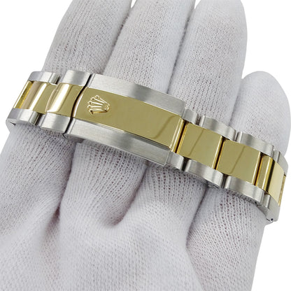 ROLEX ロレックス デイトジャスト 126203 ランダム番 メンズ 腕時計 自動巻き SS YG OH・磨き済み 【中古】