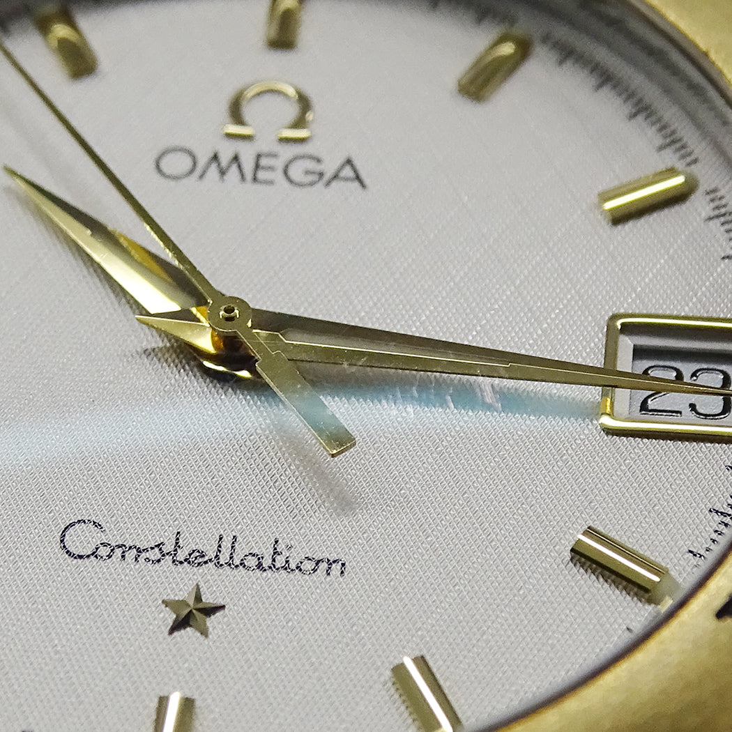 OMEGA オメガ コンステレーション 1212.30 メンズ 腕時計 クオーツ QZ SS YG 磨き済み【中古】