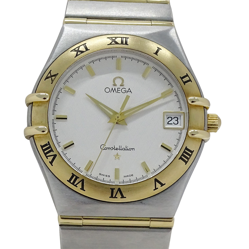 OMEGA オメガ コンステレーション 1212.30 メンズ 腕時計 クオーツ QZ SS YG 磨き済み【中古】