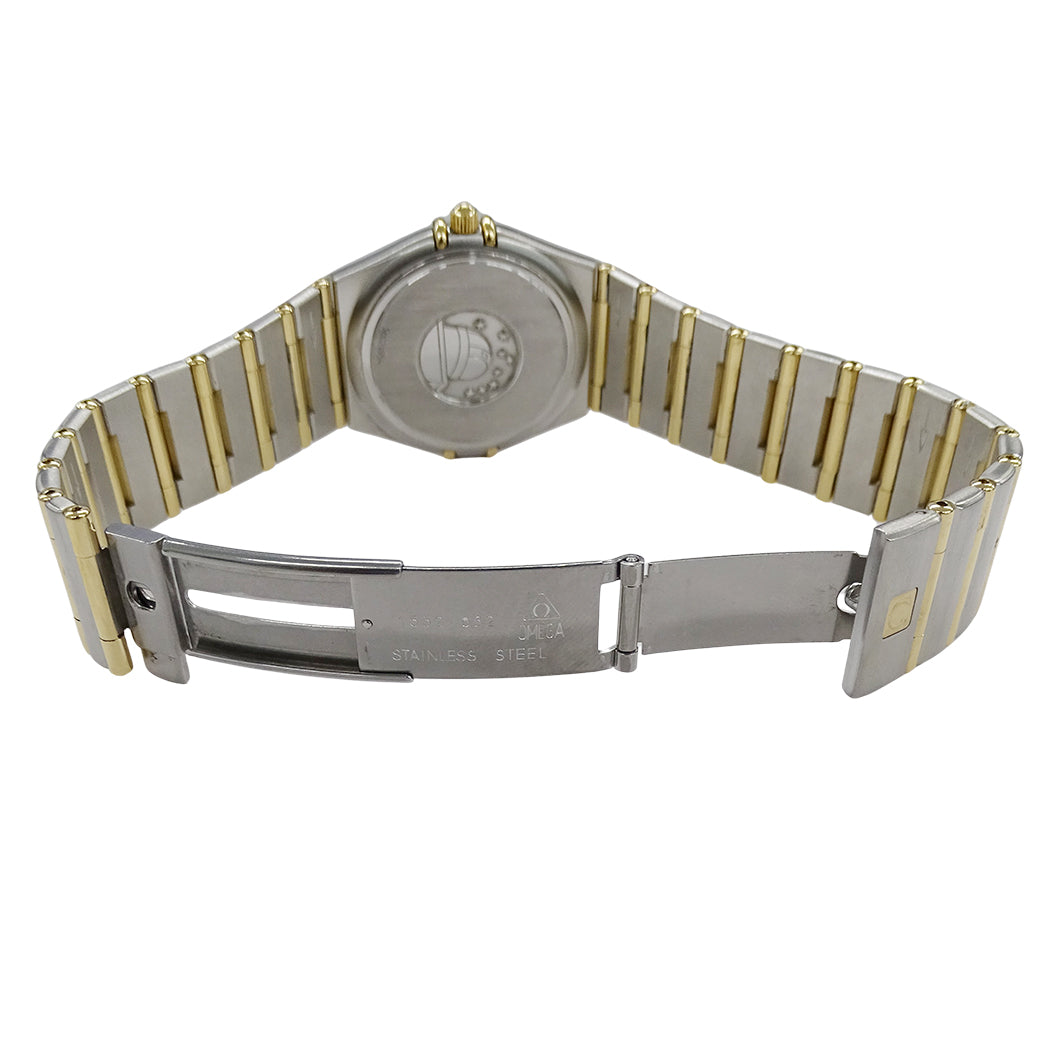OMEGA オメガ コンステレーション 1212.30 メンズ 腕時計 クオーツ QZ SS YG 磨き済み【中古】