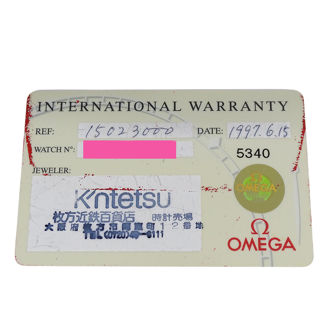 OMEGA オメガ コンステレーション 1502.30 メンズ 腕時計 デイト 自動巻き SS 磨き済み【中古】