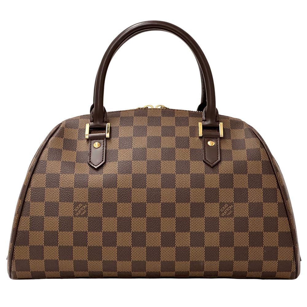 LOUIS VUITTON ルイ・ヴィトン リベラ MM ハンドバッグ ダミエ エベヌ ブラウン N41434 レディース 【中古】