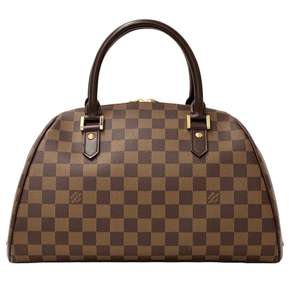 LOUIS VUITTON ルイ・ヴィトン リベラ MM ハンドバッグ ダミエ エベヌ ブラウン N41434 レディース 【中古】