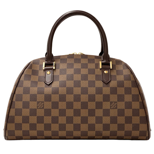 LOUIS VUITTON ルイ・ヴィトン リベラ MM ハンドバッグ ダミエ エベヌ ブラウン N41434 レディース 【中古】