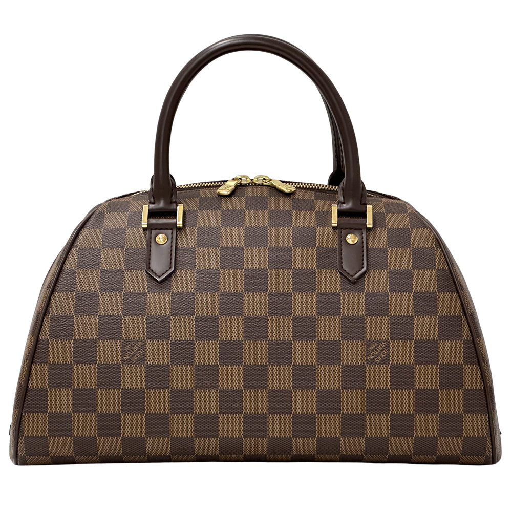 LOUIS VUITTON ルイ・ヴィトン リベラ MM ハンドバッグ ダミエ エベヌ ブラウン N41434 レディース 【中古】