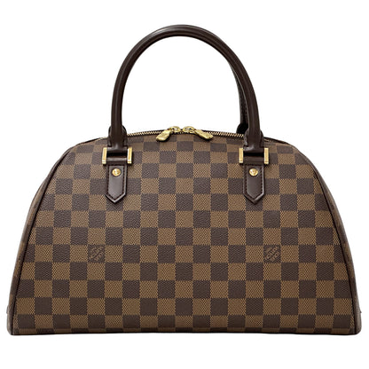 LOUIS VUITTON ルイ・ヴィトン リベラ MM ハンドバッグ ダミエ エベヌ ブラウン N41434 レディース 【中古】