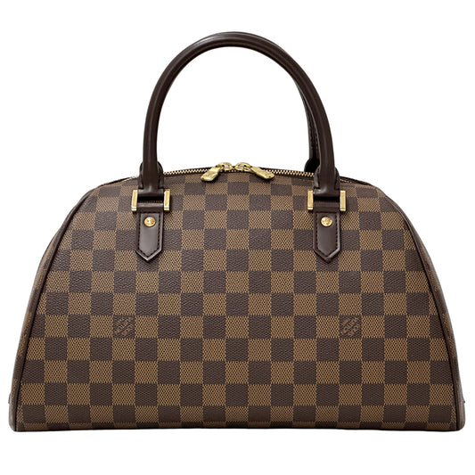 LOUIS VUITTON ルイ・ヴィトン リベラ MM ハンドバッグ ダミエ エベヌ ブラウン N41434 レディース 【中古】