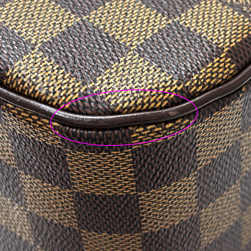 LOUIS VUITTON ルイ・ヴィトン リベラ MM ハンドバッグ ダミエ エベヌ ブラウン N41434 レディース 【中古】