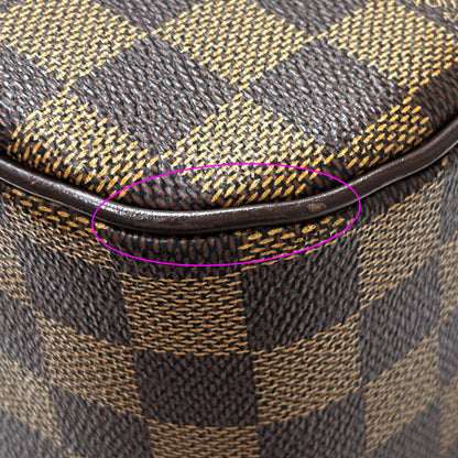 LOUIS VUITTON ルイ・ヴィトン リベラ MM ハンドバッグ ダミエ エベヌ ブラウン N41434 レディース 【中古】