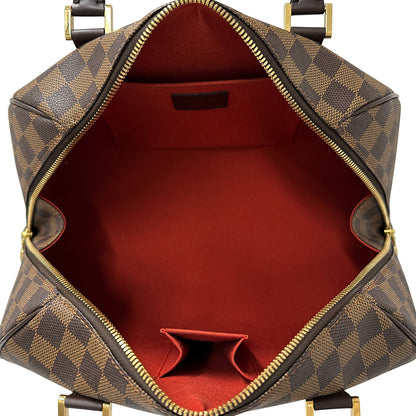 LOUIS VUITTON ルイ・ヴィトン リベラ MM ハンドバッグ ダミエ エベヌ ブラウン N41434 レディース 【中古】