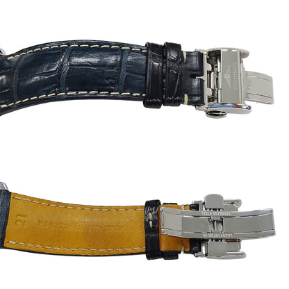 LONGINES ロンジン マスターコレクション L2.793.4 メンズ 腕時計 デイト 自動巻き ステンレス レザー 磨き済み【中古】