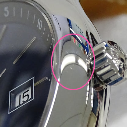 LONGINES ロンジン マスターコレクション L2.793.4 メンズ 腕時計 デイト 自動巻き ステンレス レザー 磨き済み【中古】