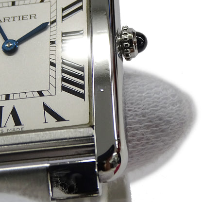 Cartier カルティエ タンクソロ LM W5200014 メンズ 腕時計 クオーツ QZ ステンレス 磨き済み 【中古】