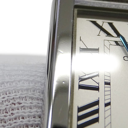 Cartier カルティエ タンクソロ LM W5200014 メンズ 腕時計 クオーツ QZ ステンレス 磨き済み 【中古】