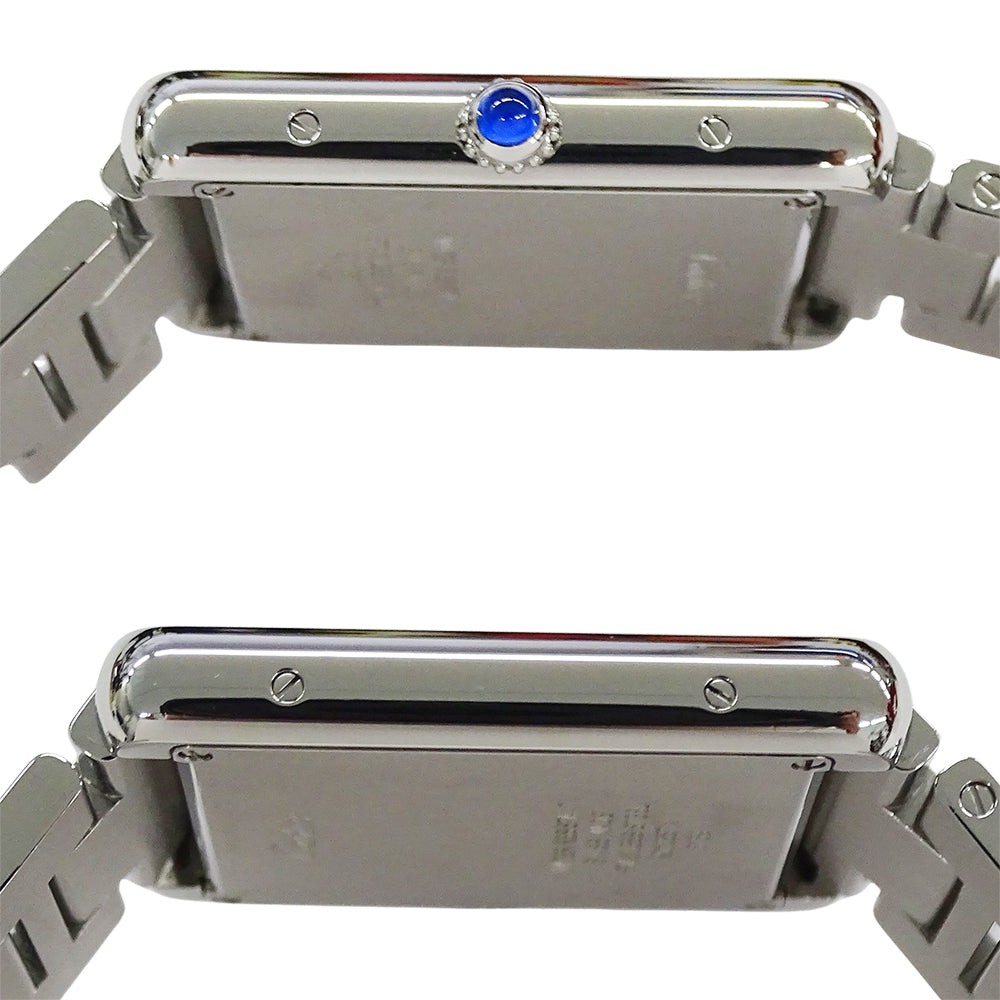 Cartier カルティエ タンクソロ LM W5200014 メンズ 腕時計 クオーツ QZ ステンレス 磨き済み 【中古】