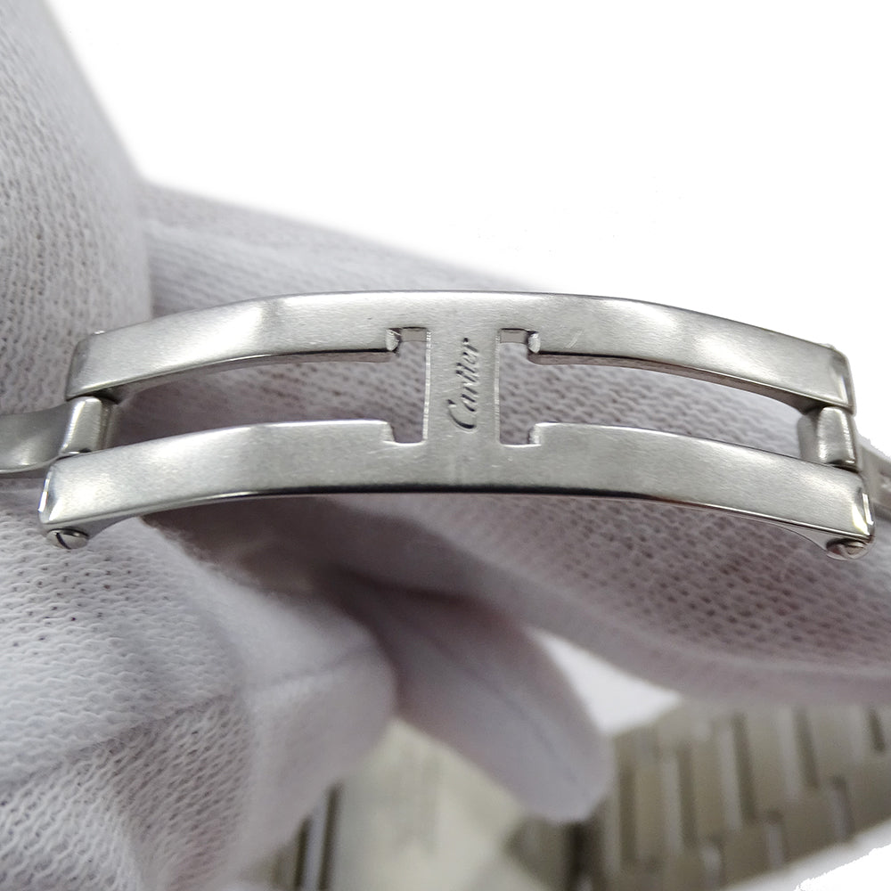 Cartier カルティエ タンクソロ LM W5200014 メンズ 腕時計 クオーツ QZ ステンレス 磨き済み 【中古】