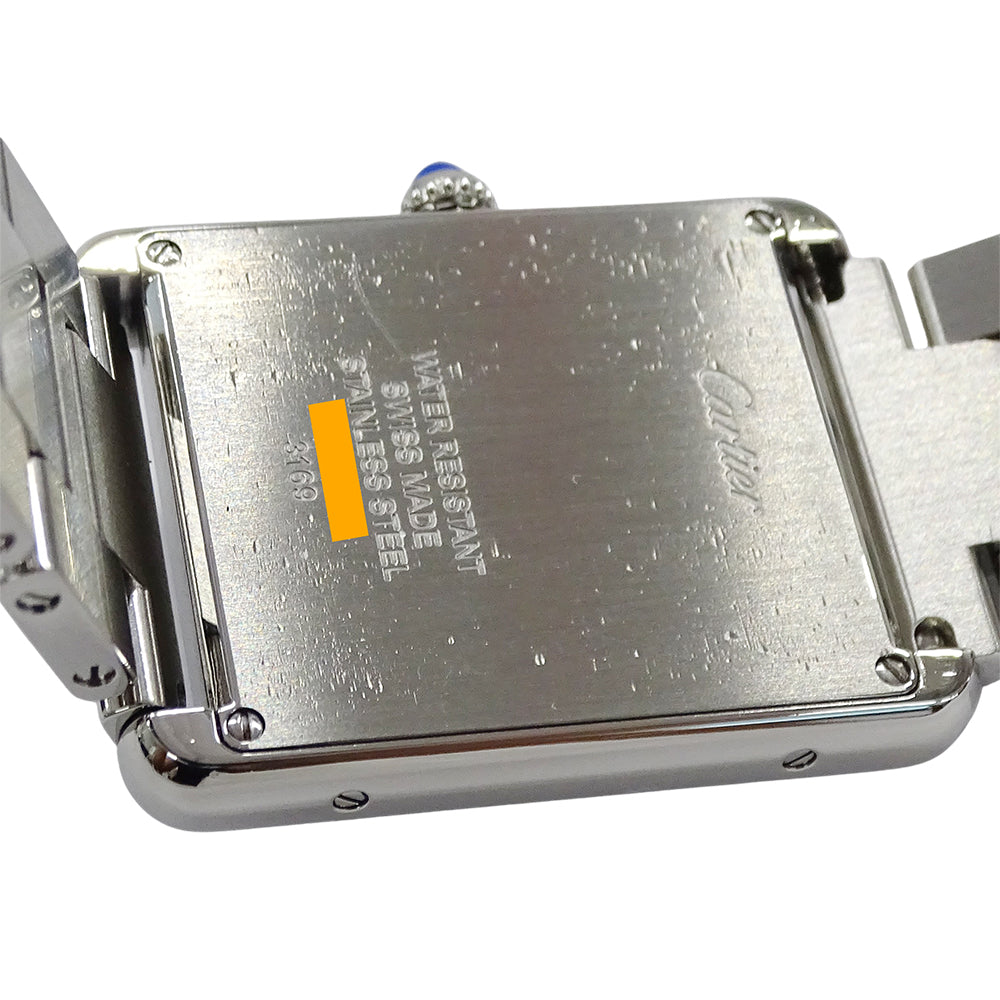Cartier カルティエ タンクソロ LM W5200014 メンズ 腕時計 クオーツ QZ ステンレス 磨き済み 【中古】