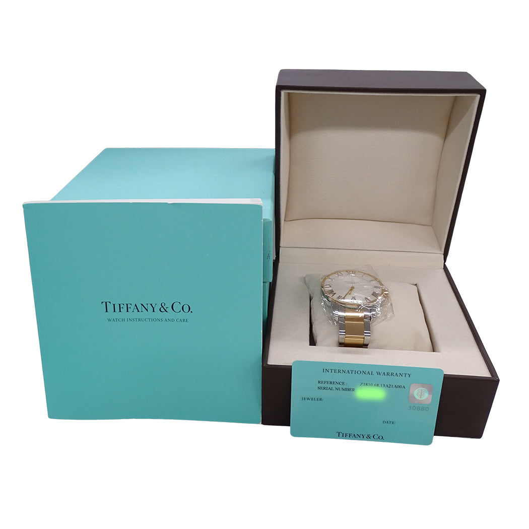 TIFFANY&Co. ティファニー アトラスドーム Z1810.68.13A21A00A メンズ 腕時計 自動巻き SS 磨き済み【中古】